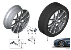 BMW LM Rad Y-Speiche 728M - 20