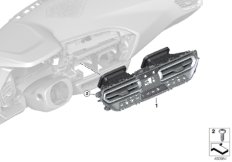 Panel obsługi klimatyzacji (64_2401) dla BMW Z4 G29 Z4 M40i Roa USA