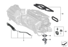 Części obudowy ogrzewania/klimatyzacji (64_2406) dla BMW Z4 G29 Z4 20i Roa ECE