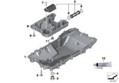 Misa olejowa (11_6695) dla BMW F 850 GS Adv. (0K01, 0K03) ECE