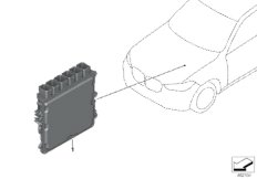 Sterownik podstawowy DME 86T0 (12_2343) dla BMW X7 G07 X7 40iX SAV RUS