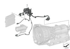 Wiązka przewodów silnik, moduł przekł. (12_2499) dla BMW Z4 G29 Z4 20i Roa ECE