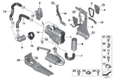 Urządzenie ogrzewania dodatkowego (64_2433) dla BMW X7 G07 X7 50iX SAV ECE