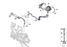 Układ chłodzenia-turbosprężarka (11_7962) dla BMW 7' G11 LCI 745e Lim ECE