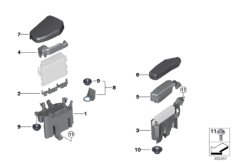 Skrzynka sterowników (12_2329) dla BMW X5 G05 X5 50iX SAV USA