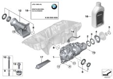 Przekładnia napędowa przedniej osi (31_1496) dla BMW X5 G05 X5 50iX SAV USA