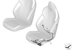Wiązka kablowa fotela elektr.z pamięcią (61_6026) dla BMW Z4 G29 Z4 30i Roa USA