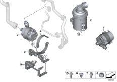 Dodatkowa pompa wody (17_0952) dla BMW 5' F18 LCI 530Le Lim CHN