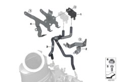 Czuj.filtra cząstek/zamontowane części (18_1537) dla BMW 4' F82 M4 LCI M4 Cou ECE