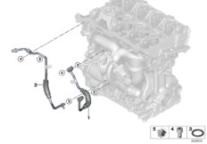 Układ chłodzenia-turbosprężarka (11_6900) dla BMW X1 F48 X1 20iX SAV ECE