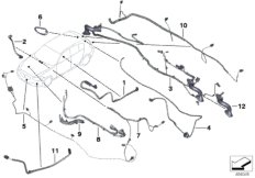 Różne komplety przewodów (61_2888) dla BMW 1' F20 LCI 118i 5-d ECE