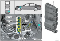 Zintegrowany moduł zasilania Z11 (61_6070) dla BMW 3' G20 320iX Lim ECE