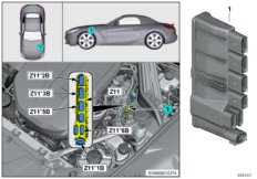 Zintegrowany moduł zasilania Z11 (61_6073) dla BMW Z4 G29 Z4 M40i Roa USA
