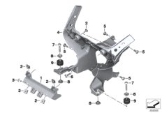 Belka przednia (46_2161) dla BMW S 1000 RR 19 (0E21, 0E23) ECE