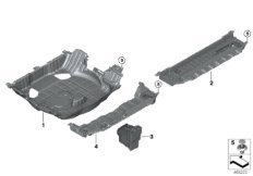 Schowek w dnie bagażnika (51_A212) dla BMW X5 G05 X5 40iX SAV IDN