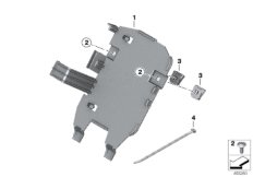 Uchwyt alarmu motocykl./e-call (65_3042) dla BMW S 1000 RR 19 (0E21, 0E23) ECE