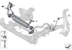Stabilizator przedni / Dynamic Drive (31_1587) dla BMW X7 G07 X7 30dX SAV RUS