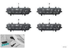 Panel obsługi świateł - ECE (61_6360) dla BMW Z4 G29 Z4 M40i Roa ECE