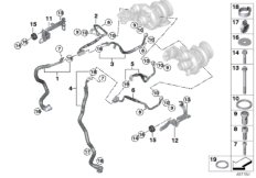 Układ chłodzenia-turbosprężarka (11_7796) dla BMW 7' G12 750i Lim USA