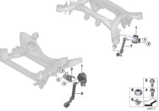 Czujnik regulacji zasięgu świateł (33_2185) dla BMW X4 G02 X4 20dX SAC ECE