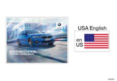 Quick Reference Card G20 (01_1628) dla BMW 3' G20 330i Lim USA