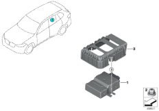 Sterownik pompy paliwowej (16_1389) dla BMW X5 G05 X5 40iX SAV IDN