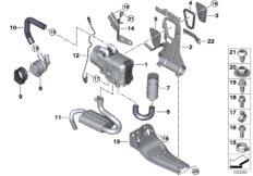 Urządzenie ogrzewania dodatkowego (64_2309) dla BMW X3 G01 X3 30iX SAV BRA