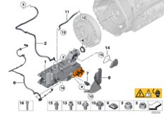 Elektronika maszyny elektrycznej (12_1576) dla BMW 7' F04 Hybrid Hybrid 7 Lim USA