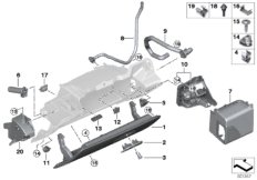 Schowek na rękawiczki (51_4144) dla BMW 7' G12 740LdX Lim ECE