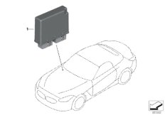 Sterownik czujnika ultradźwiękowego (66_0554) dla BMW Z4 G29 Z4 M40i Roa USA