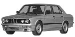 Oryginalne części samochodowe do BMW Seria 5' E28 Limousine
