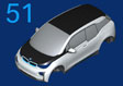 Wyposażenie pojazdu dla BMW i i3 I01 LCI i3 120Ah Meg ECE
