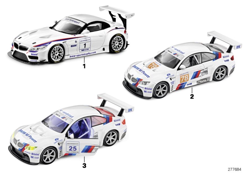 Miniatury BMW - Motorsport 2011/12  (80_0660) dla BMW 8' G15 840dX Cou ECE