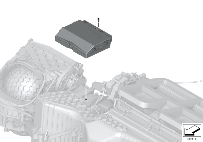 Sterownik ukł. klimatyzacji  (64_2229) dla BMW X1 F48 LCI X1 20dX SAV ECE