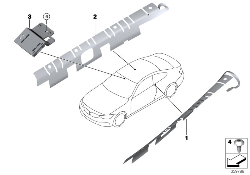 Elementy pojedyncze radia  (65_2579) dla BMW 4' F33 LCI 435dX Cab ECE