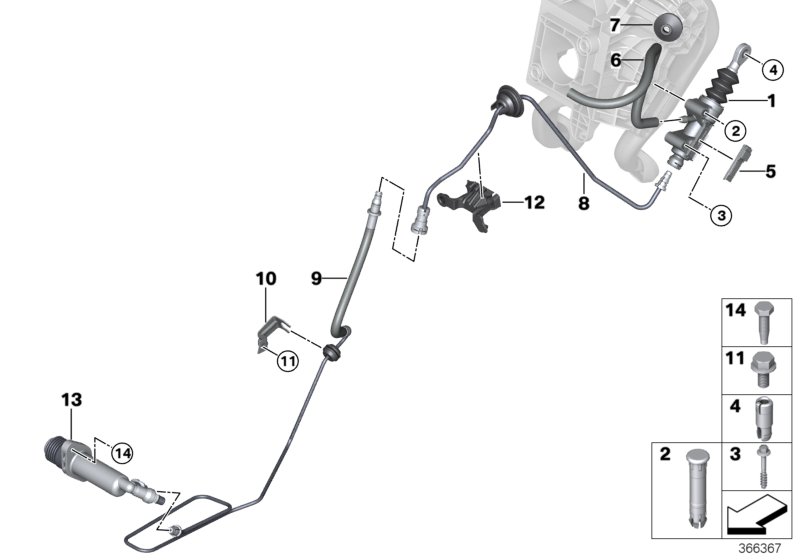 Uruchamianie sprzęgła  (21_0319) dla BMW X2 F39 X2 18i SAC ECE