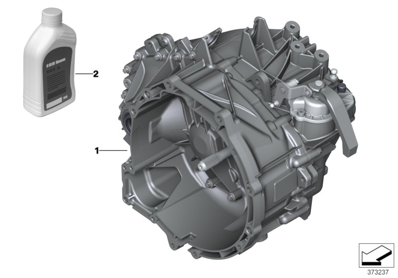 Schaltgetriebe GS6-60DA  (23_1242) dla BMW X1 F48 LCI X1 20d SAV ECE