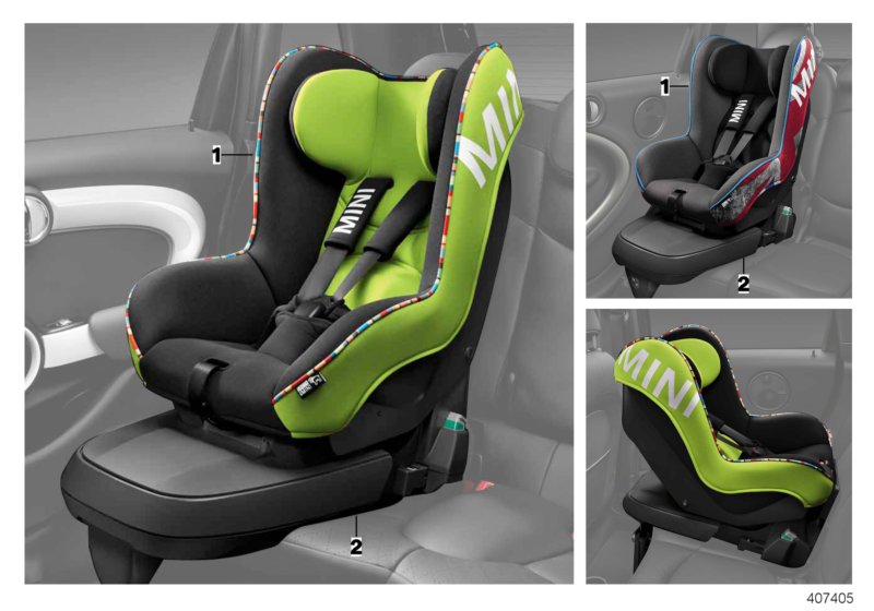 MINI Junior Seat 1  (03_3983) dla MINI F56 BEV Cooper SE 3-drzwiowy ECE