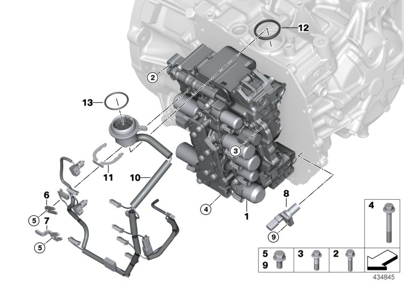 GA8F22AW Sterownik i elementy dod.  (24_1549) dla BMW X2 F39 X2 20dX SAC ECE