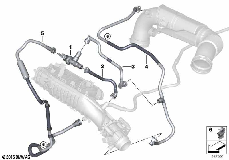 Zawór odpow. zbiornika paliwa  (13_1854) dla BMW X1 F48 LCI X1 25eX SAV ECE