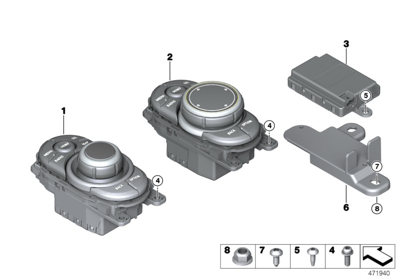 Kontroler  (65_2600) dla MINI F55 LCI Cooper S 5-drzwiowy ECE