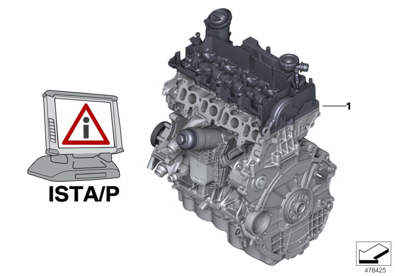 Zespół napędowy silnika  (11_6815) dla MINI F56 JCW 3-drzwiowy ECE