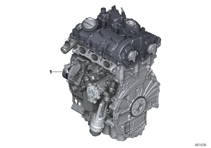 Zespół napędowy silnika  (11_6851) dla BMW X2 F39 X2 18i SAC ECE