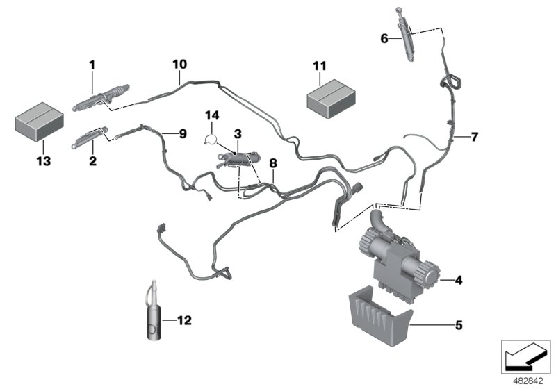 Hydraulika  (54_0473) dla BMW 4' F33 LCI 435dX Cab ECE