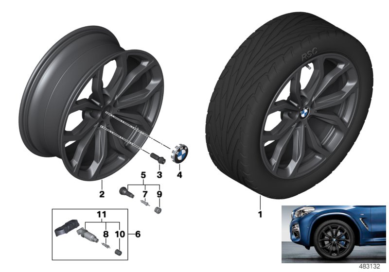 Obr.BMW LM Y-Spoke 695 - 20