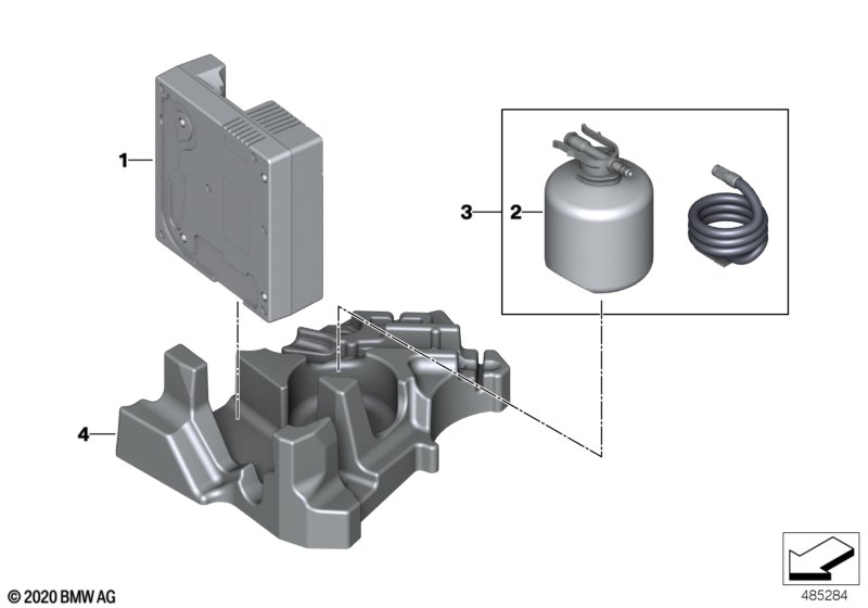 Mobility System  (71_0796) dla BMW i i8 I15 i8 Roa ECE