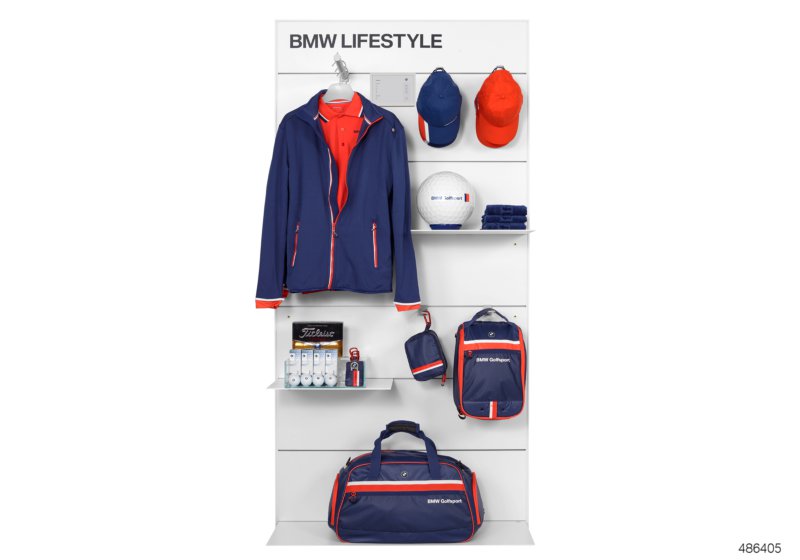 BMW Golfsport pojedyncza ścianka sklep.  (80_1190) dla BMW 5' G30 LCI 530iX Lim ECE