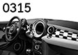 Zakres wyposaż. wnętrza dla MINI Cabrio F57 LCI Cooper Cabrio ECE