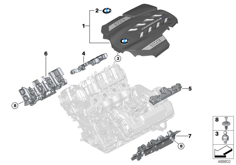 Akustyka silnika  (11_7367) dla BMW X7 G07 X7 M50iX SAV ECE
