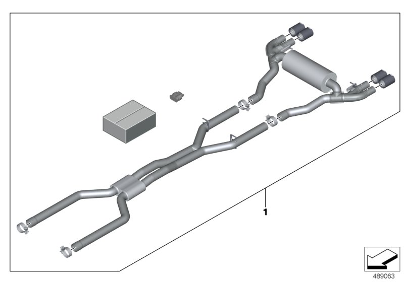 M Performance Parts  (03_4620) dla BMW 5' F90 M5 LCI M5 Lim ECE